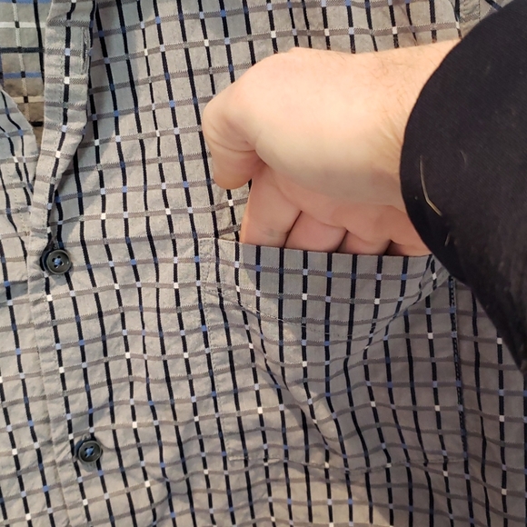 Tasso Elba Button Down Shirt - Picture 3 of 4